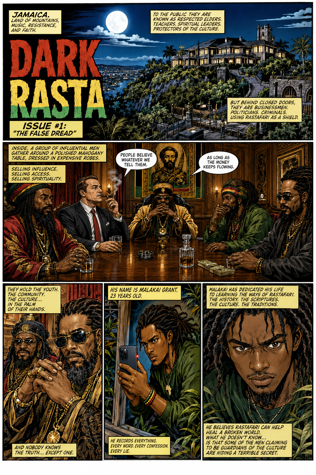 Dark Rasta Issue 1 Page 2